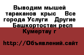 Выводим мышей ,тараканов, крыс. - Все города Услуги » Другие   . Башкортостан респ.,Кумертау г.